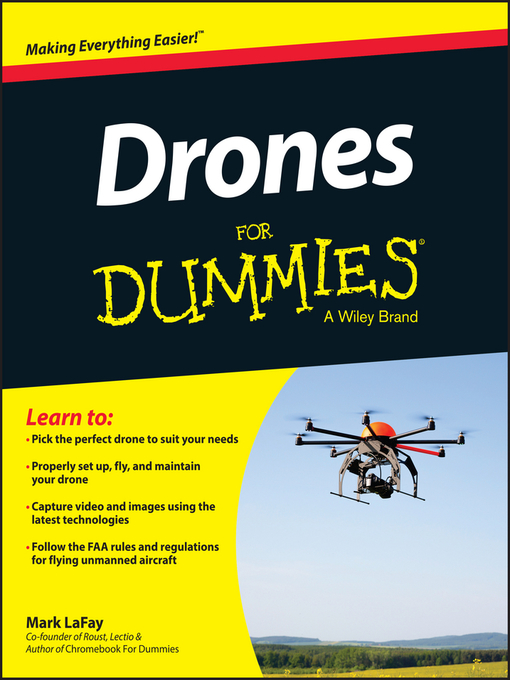 Title details for Drones For Dummies by Mark LaFay - Available
